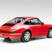 1989 Porsche Red  C4 Coupe