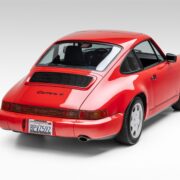 1989 Porsche Red  C4 Coupe