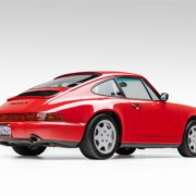 1989 Porsche Red  C4 Coupe