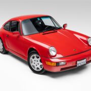 1989 Porsche Red  C4 Coupe