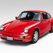 1989 Porsche Red  C4 Coupe