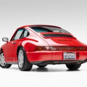 1989 Porsche Red  C4 Coupe