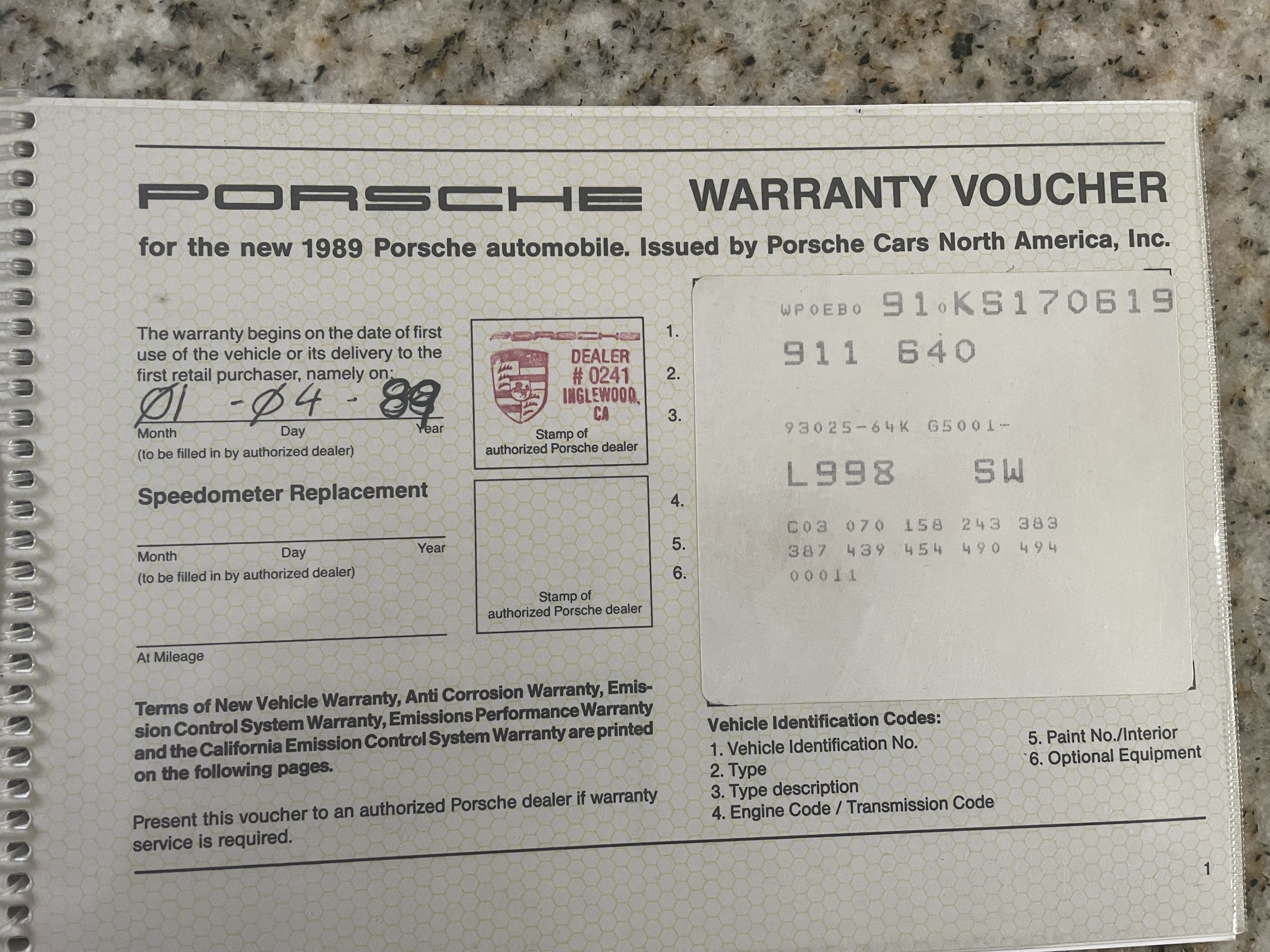 1989 Porsche 911 - Photo 137